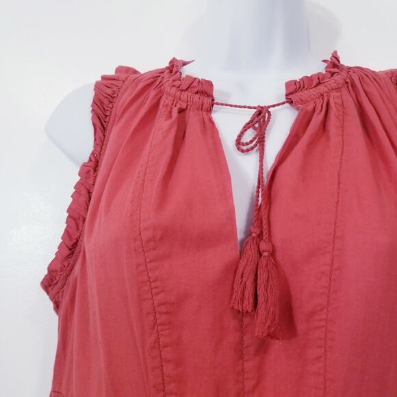 Ulla Johnson Tassels  Midi Dress with Pockets - Picture 5 of 13